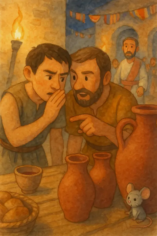 Pieps bei der Hochzeit zu Kana